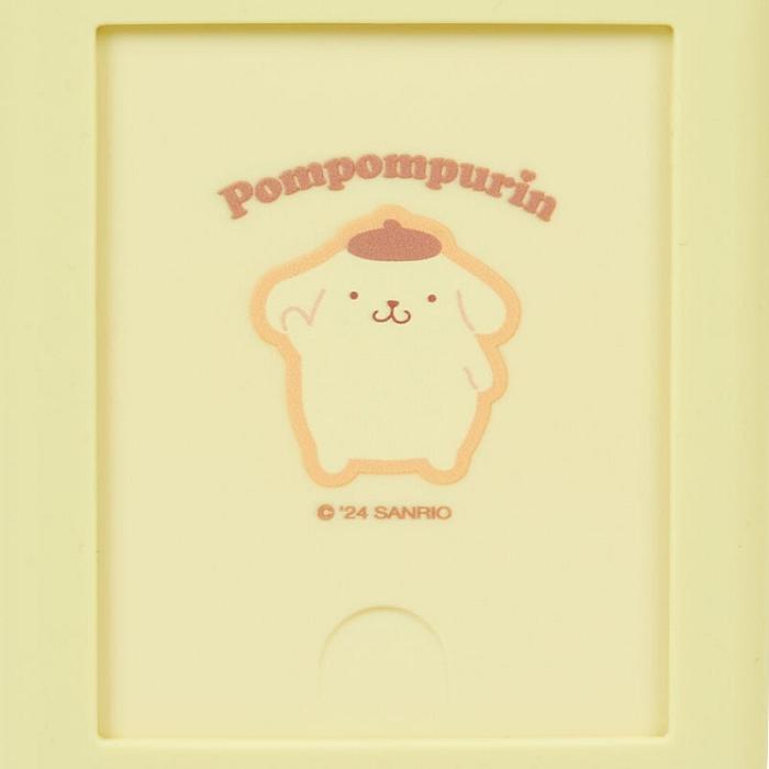 Yellow Hello Kitty Pompompurin Convertible ID Badge Holder | CA_HK84250