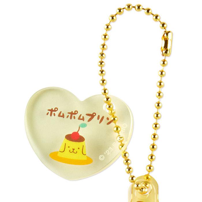 Yellow Hello Kitty Pompompurin Customizable Mascot Bag Charm | CA_HK12992