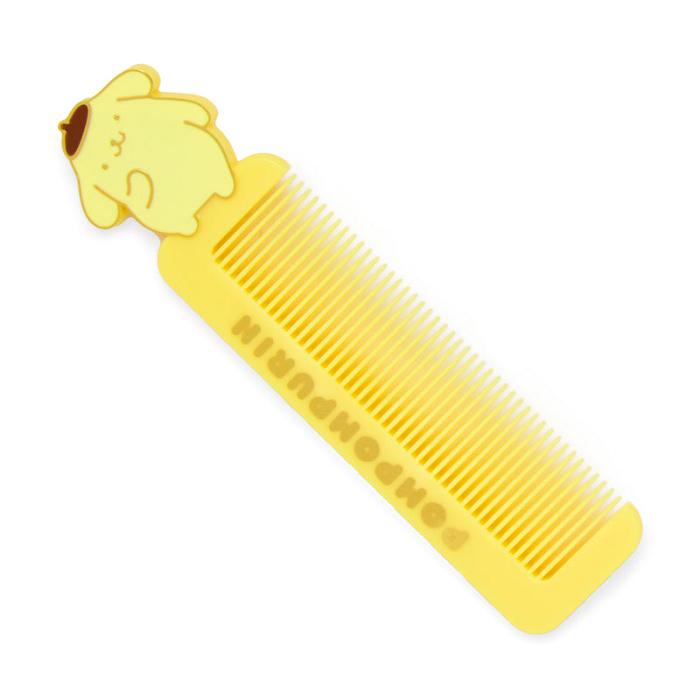 Yellow Hello Kitty Pompompurin Die-Cut Comb | CA_HK49332