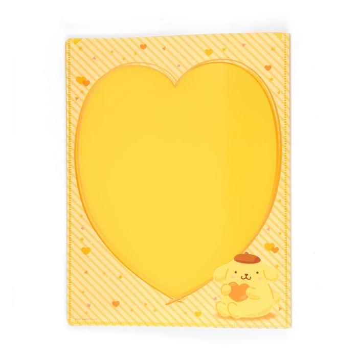 Yellow Hello Kitty Pompompurin File Folder Collect Book | CA_HK28833