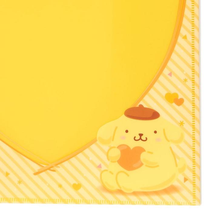 Yellow Hello Kitty Pompompurin File Folder Collect Book | CA_HK28833