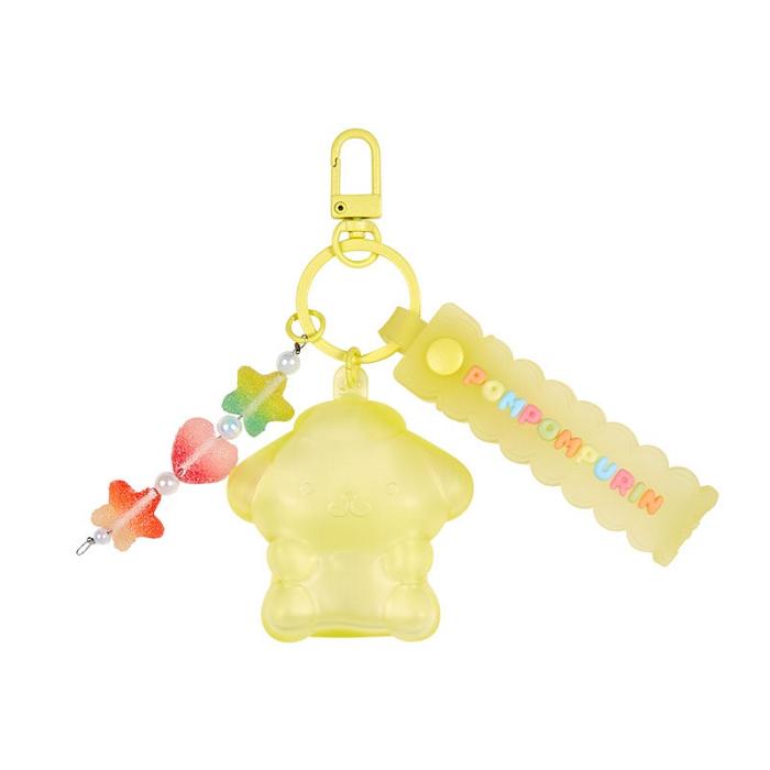 Yellow Hello Kitty Pompompurin Keychain (Gummy Candy Series) | CA_HK86684