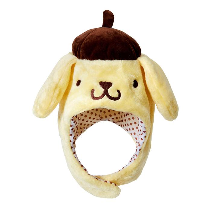 Yellow Hello Kitty Pompompurin Kigurumi Hat | CA_HK20567