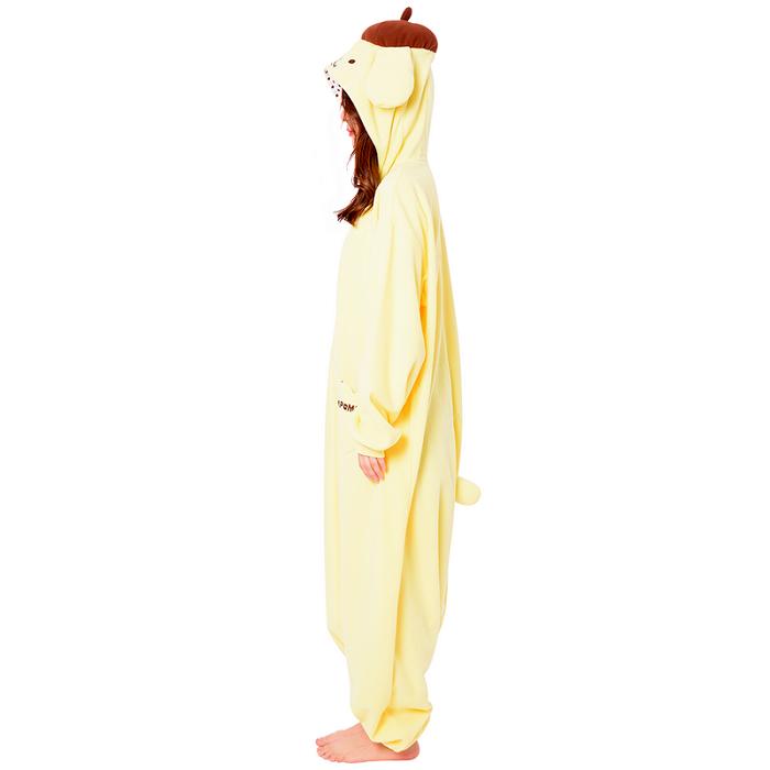 Yellow Hello Kitty Pompompurin Kigurumi Onesie | CA_HK85749