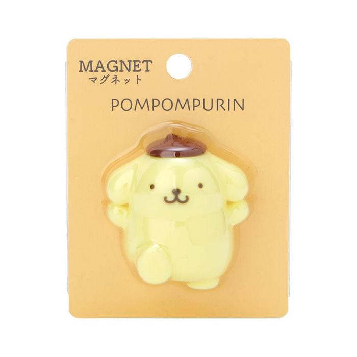 Yellow Hello Kitty Pompompurin Mini Mascot Magnet | CA_HK90713