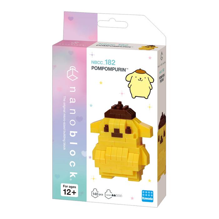 Yellow Hello Kitty Pompompurin Nanoblock Character Collection Series (Version 2) | CA_HK17602