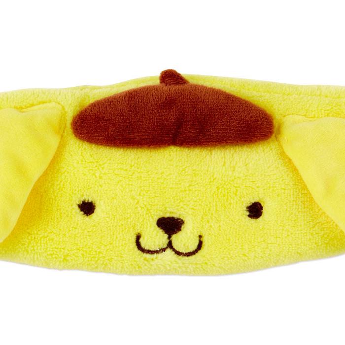 Yellow Hello Kitty Pompompurin Plush Headband | CA_HK90780