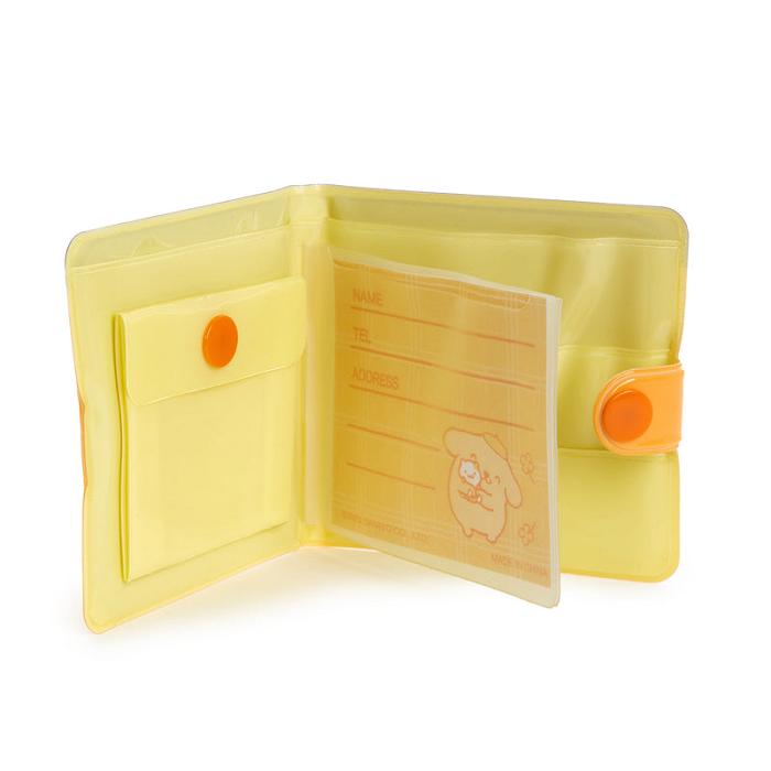 Yellow Hello Kitty Pompompurin Vinyl Snap | CA_HK95690