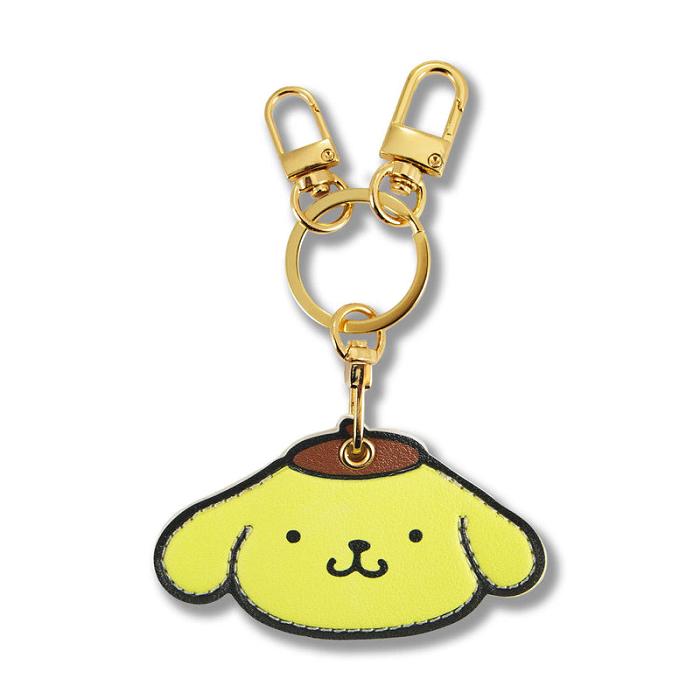 Yellow Hello Kitty Pompompurin x Sonix AirTag Keychain | CA_HK85019