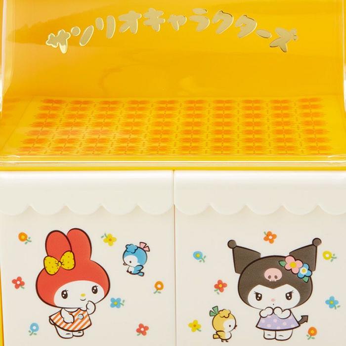 Yellow Hello Kitty Sanrio Characters Mini Yellow Storage Chest (Retro Room Series) | CA_HK17119