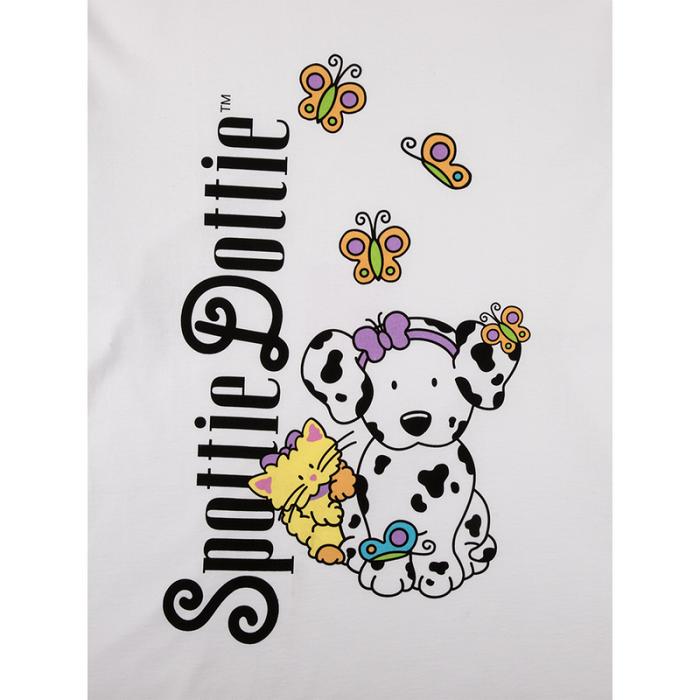 Yellow Hello Kitty Spottie Dottie x Dumbgood Distressed Long Sleeve | CA_HK43956