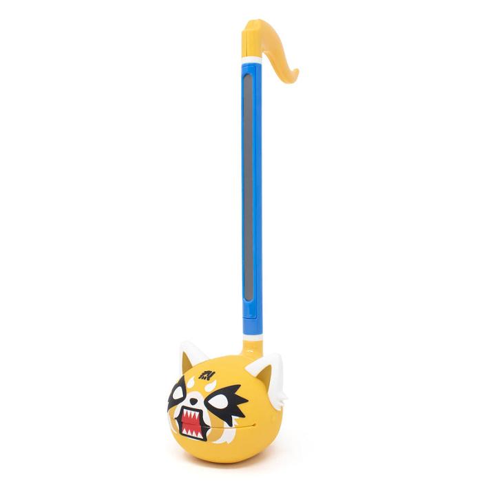 Yellow / Blue Hello Kitty Aggretsuko Otamatone Musical Toy (Rage) | CA_HK55557