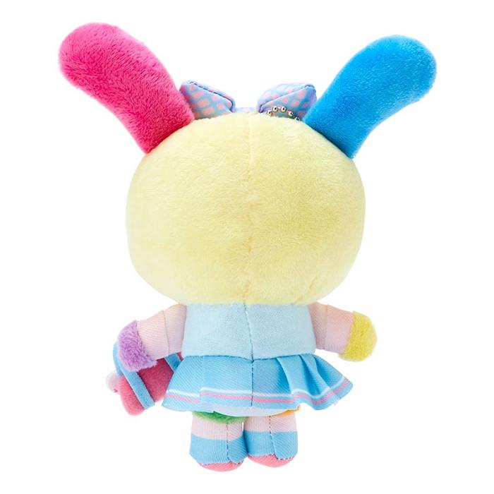 Yellow / Blue Hello Kitty U*SA*HA*NA Plush Mascot Keychain (Sanrio Academy Series) | CA_HK46152