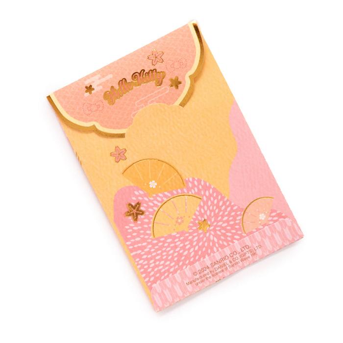 Yellow / Pink Hello Kitty Hello Kitty 4-pc Enclosure Envelopes (3D Pop-Up) | CA_HK53228