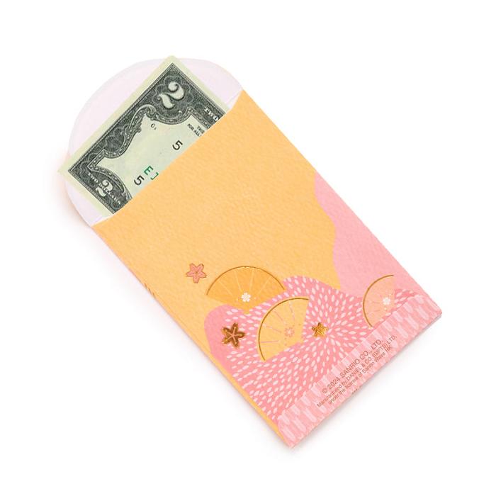 Yellow / Pink Hello Kitty Hello Kitty 4-pc Enclosure Envelopes (3D Pop-Up) | CA_HK53228